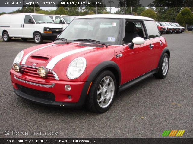 2004 Mini Cooper S Hardtop in Chili Red