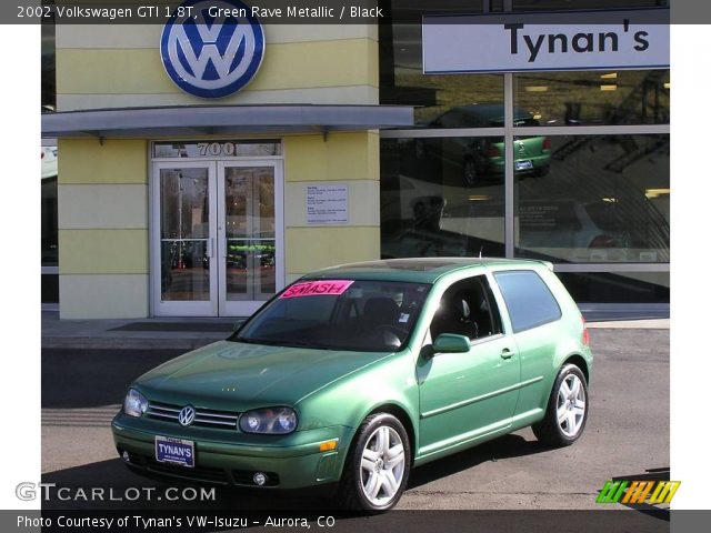 2002 Volkswagen GTI 1.8T in Green Rave Metallic
