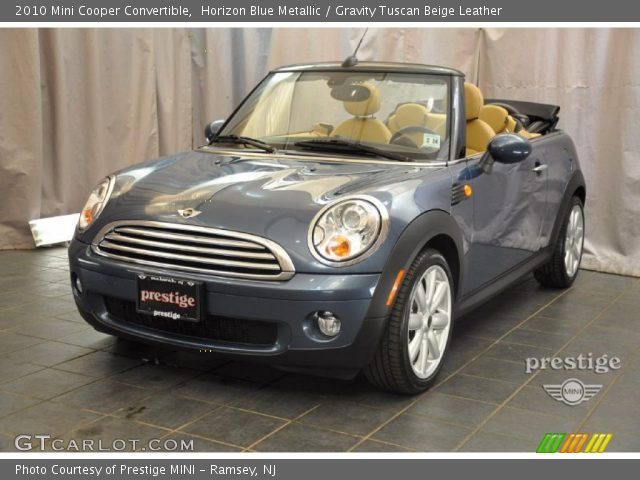 2010 Mini Cooper Convertible in Horizon Blue Metallic