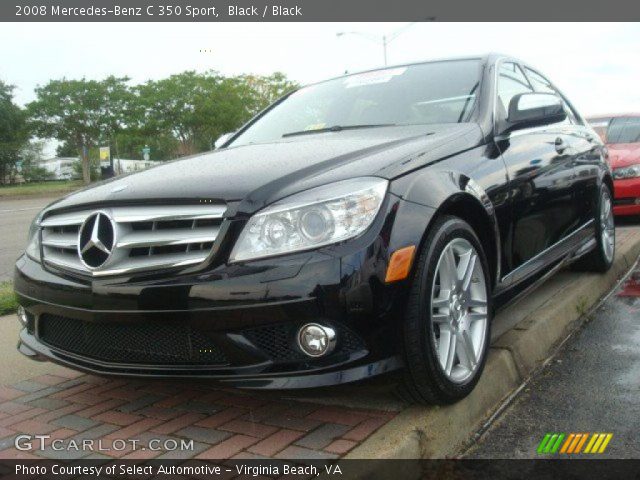 2008 Mercedes-Benz C 350 Sport in Black