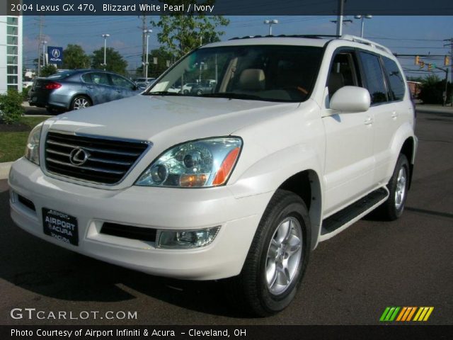 2004 Lexus GX 470 in Blizzard White Pearl