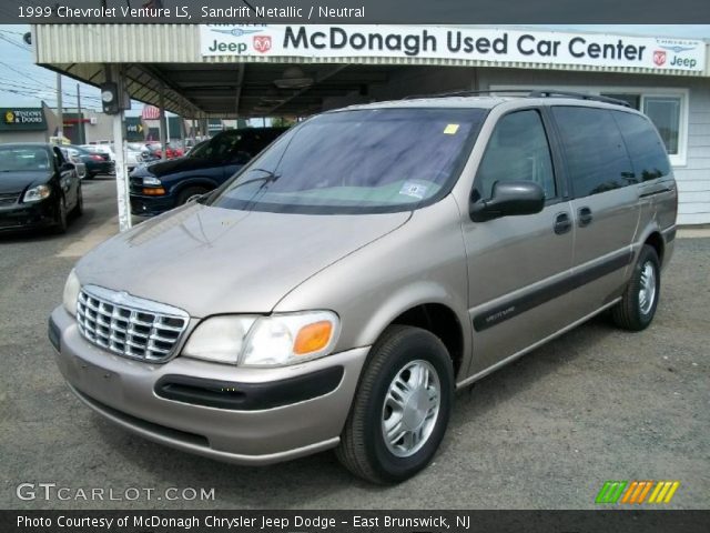 Sandrift Metallic 1999 Chevrolet Venture Ls Neutral