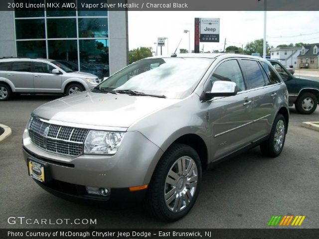 2008 Lincoln MKX AWD in Vapor Silver Metallic