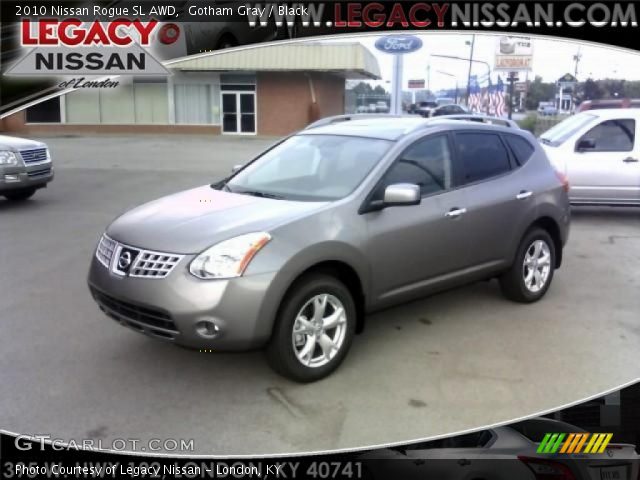 2010 Nissan Rogue SL AWD in Gotham Gray