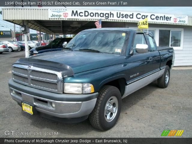 1996 Dodge Ram 1500 SLT Extended Cab in Spruce Green Pearl