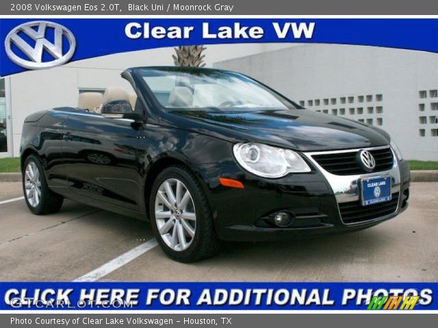 2008 Volkswagen Eos 2.0T in Black Uni