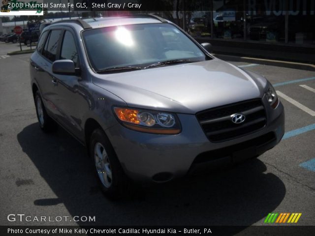 2008 Hyundai Santa Fe GLS in Steel Gray