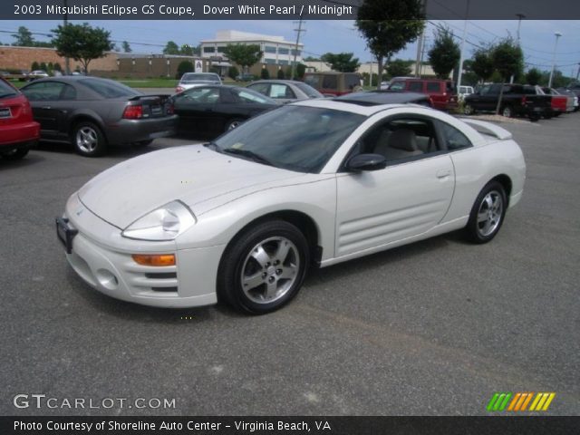 2003 Mitsubishi Eclipse GS Coupe in Dover White Pearl