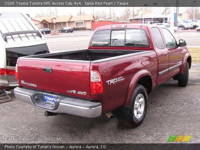2006 Toyota Tundra SR5 Access Cab 4x4 in Salsa Red Pearl