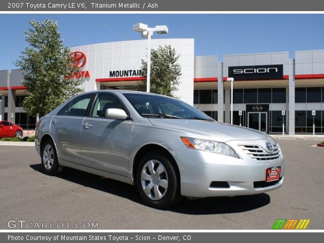 2007 Toyota Camry LE V6 in Titanium Metallic