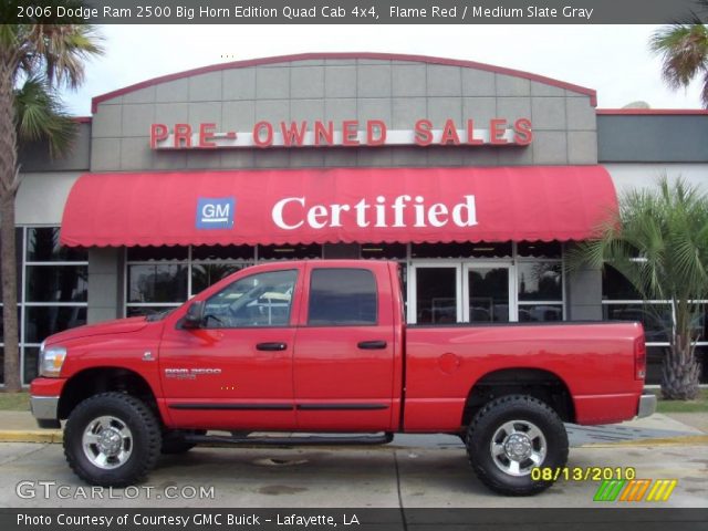 2006 Dodge Ram 2500 Big Horn Edition Quad Cab 4x4 in Flame Red