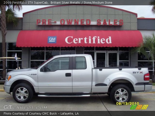 2009 Ford F150 STX SuperCab in Brilliant Silver Metallic