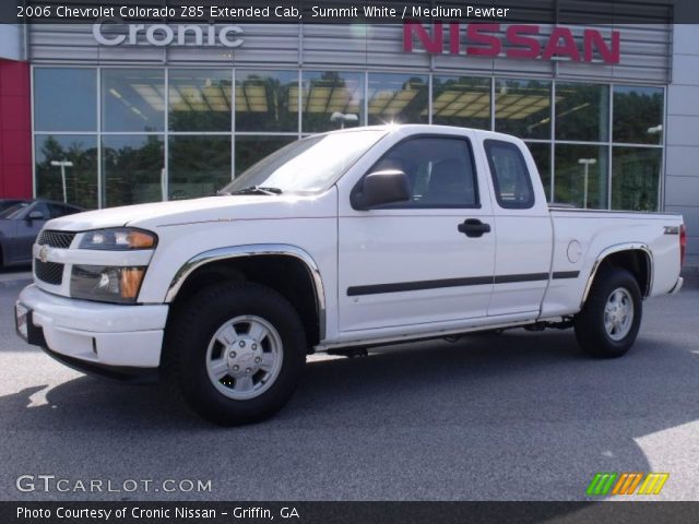 2006 Chevrolet Colorado Z85 Extended Cab in Summit White