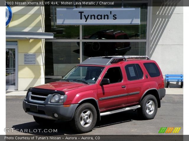 2003 Nissan Xterra XE V6 4x4 in Molten Lava Metallic