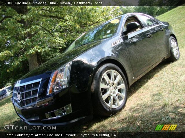 2008 Cadillac CTS Sedan in Black Raven
