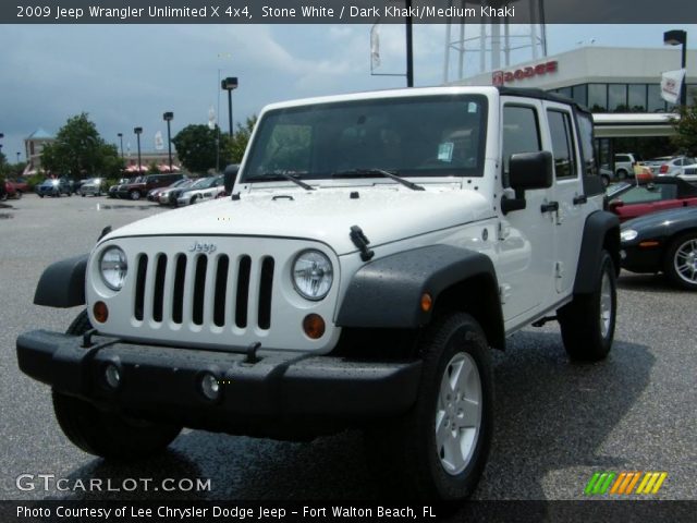 2009 White jeep wrangler unlimited for sale #4
