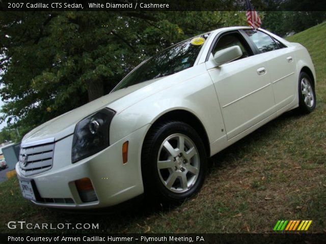 2007 Cadillac CTS Sedan in White Diamond