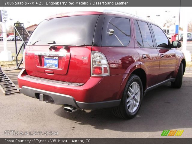 2006 Saab 9-7X 4.2i in Lingonberry Red Metallic