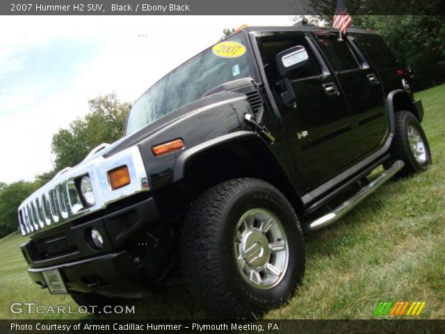 2007 Hummer H2 SUV in Black
