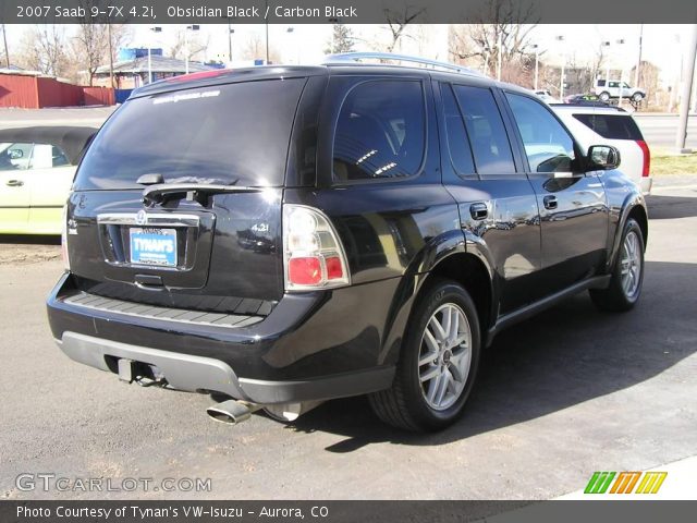 2007 Saab 9-7X 4.2i in Obsidian Black