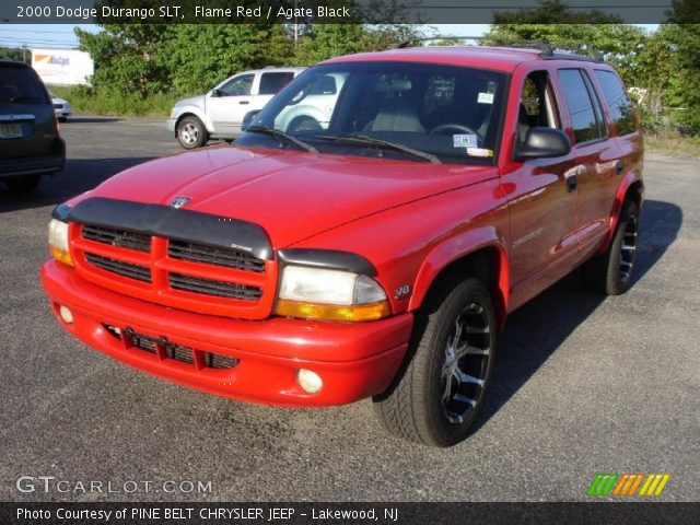 2000 Dodge Durango SLT in Flame Red