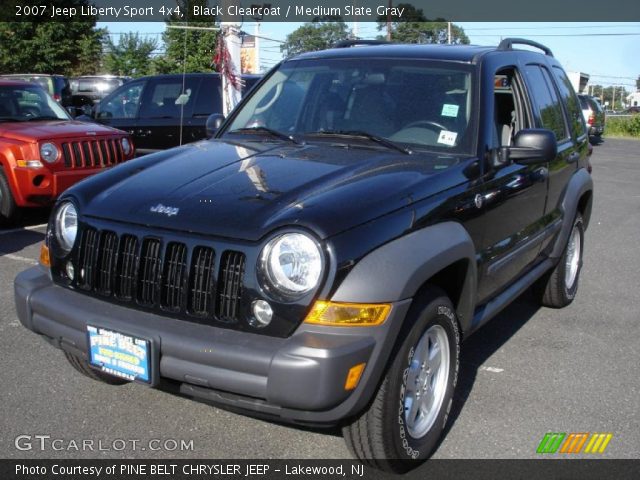 2007 Jeep Liberty Sport 4x4 in Black Clearcoat