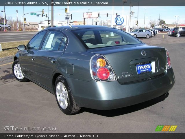 2004 Nissan Altima 2.5 S in Mystic Emerald Metallic