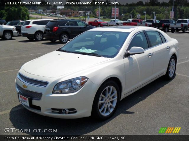 2010 Chevrolet Malibu LTZ Sedan in White Diamond Tricoat