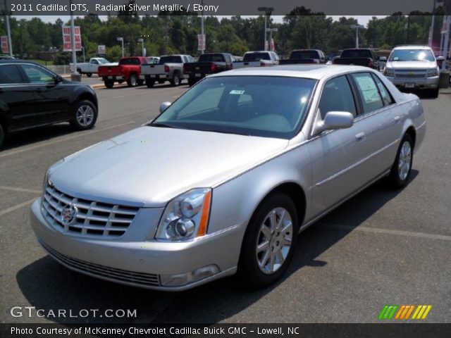 2011 Cadillac DTS  in Radiant Silver Metallic