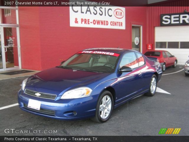 2007 Chevrolet Monte Carlo LT in Imperial Blue Metallic