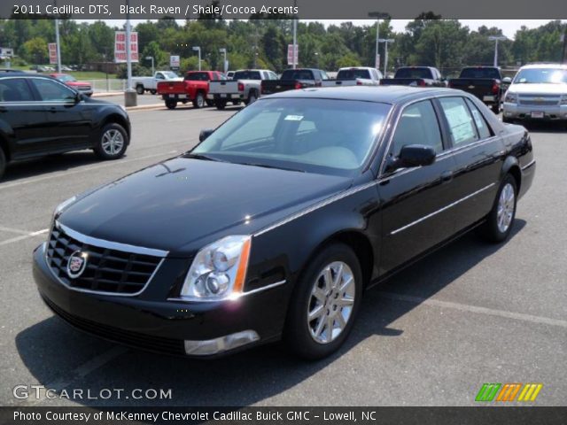 2011 Cadillac DTS  in Black Raven