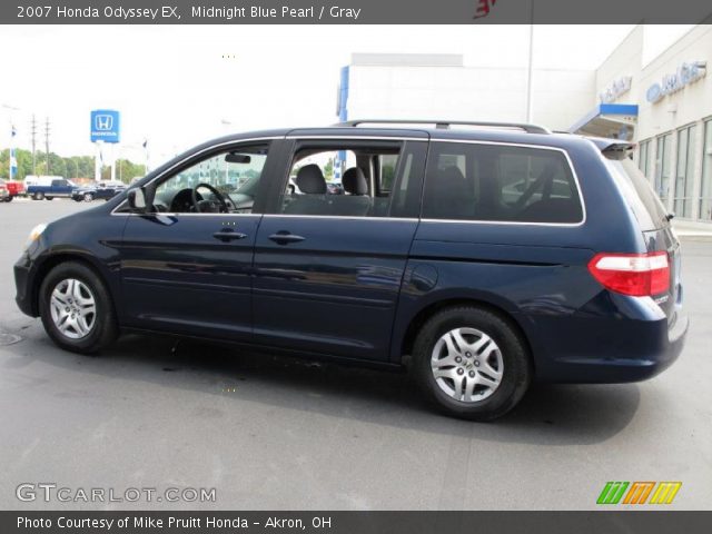 2007 Honda Odyssey EX in Midnight Blue Pearl