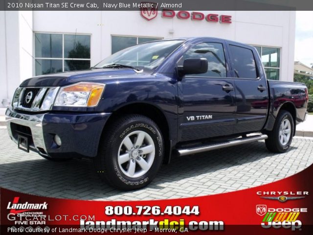 2010 Nissan Titan SE Crew Cab in Navy Blue Metallic