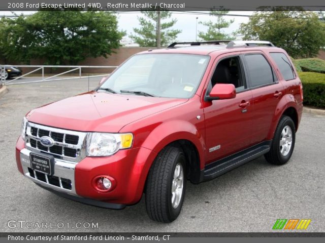2008 Ford Escape Limited 4WD in Redfire Metallic