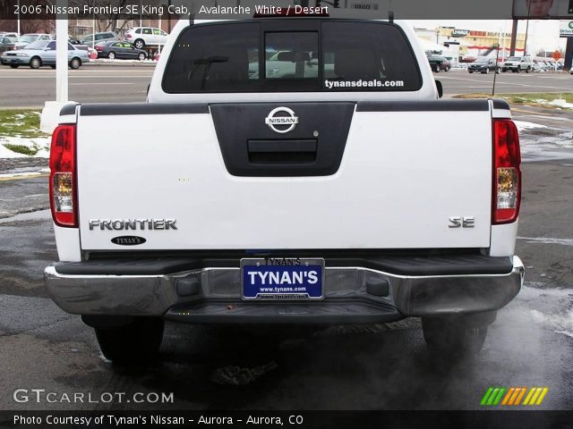 2006 Nissan Frontier SE King Cab in Avalanche White