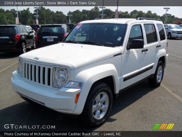2009 Jeep Liberty Sport in Stone White