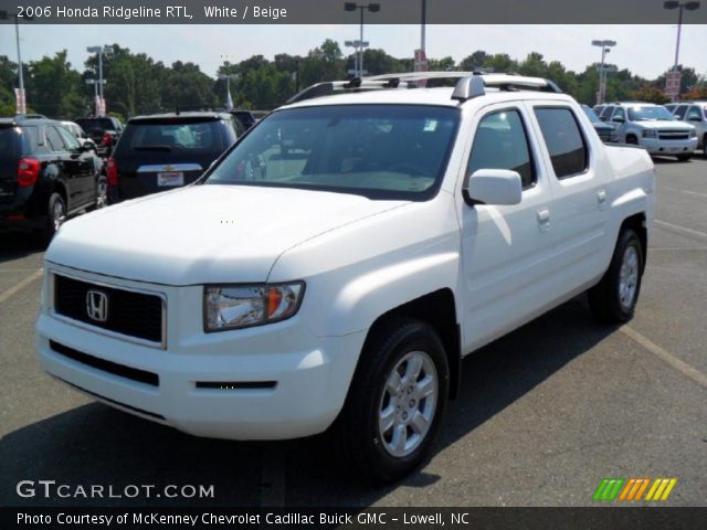 2006 Honda Ridgeline RTL in White