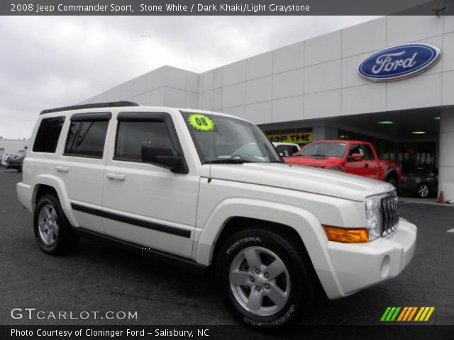 2008 Jeep Commander Sport in Stone White