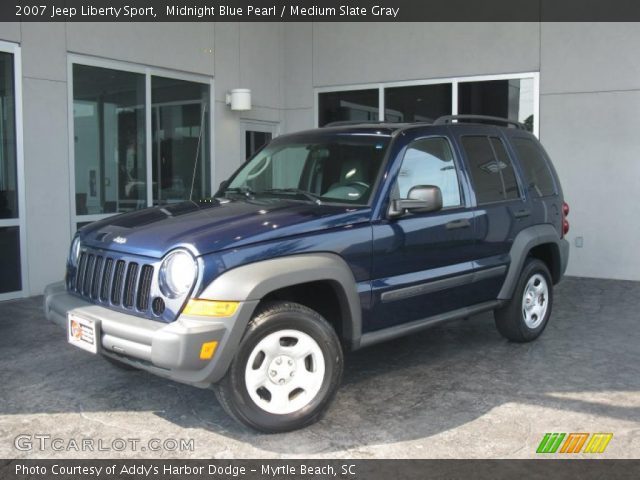 2007 Jeep Liberty Sport in Midnight Blue Pearl