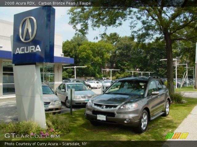 2008 Acura RDX  in Carbon Bronze Pearl