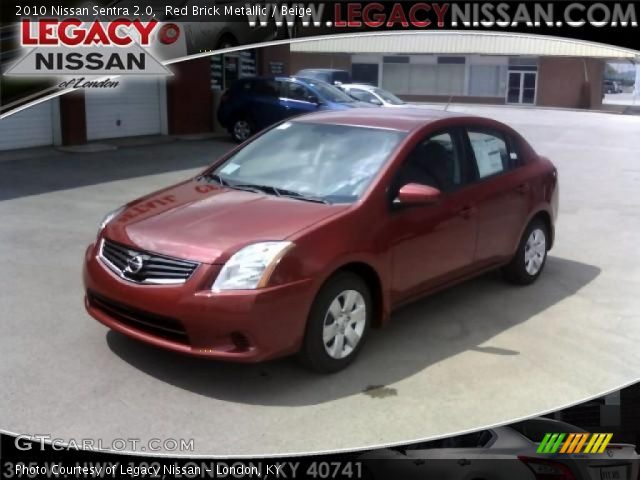2010 Nissan Sentra 2.0 in Red Brick Metallic