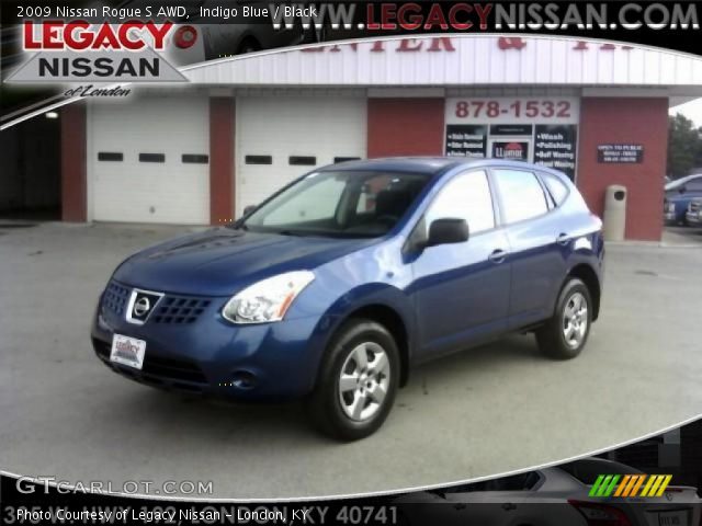 2009 Nissan Rogue S AWD in Indigo Blue