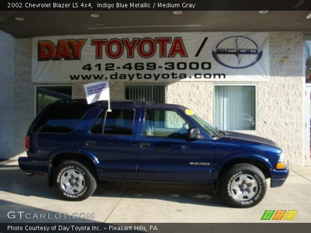 2002 Chevrolet Blazer LS 4x4 in Indigo Blue Metallic