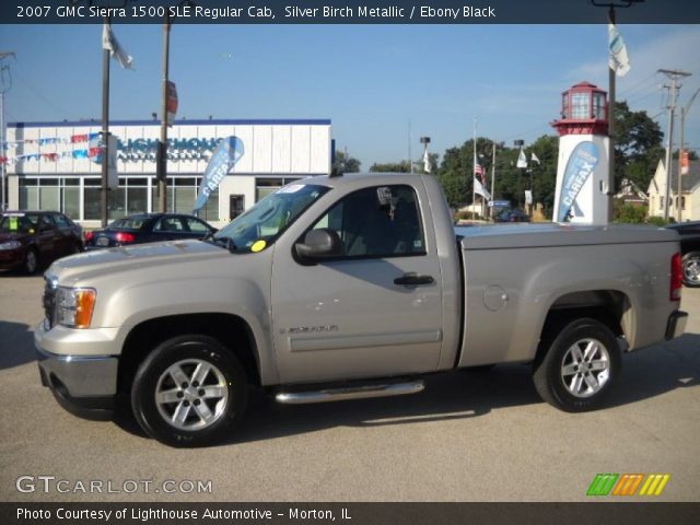 2007 GMC Sierra 1500 SLE Regular Cab in Silver Birch Metallic