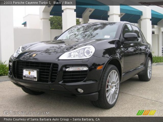 2009 Porsche Cayenne Turbo S in Black