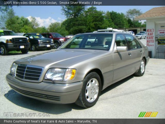 1995 Mercedes-Benz S 500 Sedan in Smoke Silver Metallic