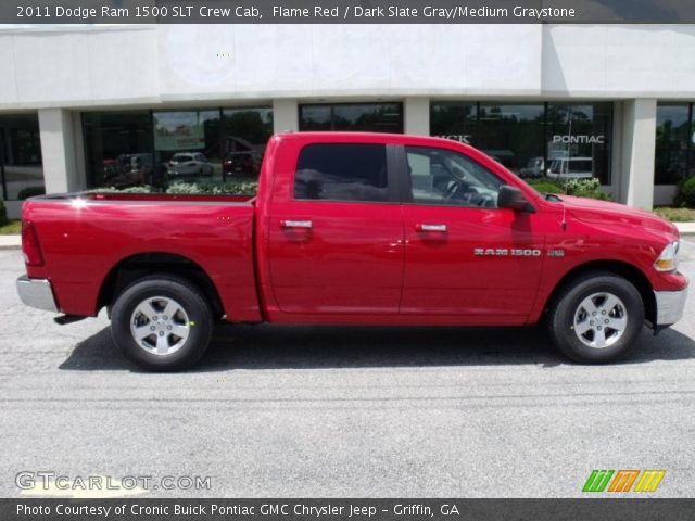 2011 Dodge Ram 1500 SLT Crew Cab in Flame Red