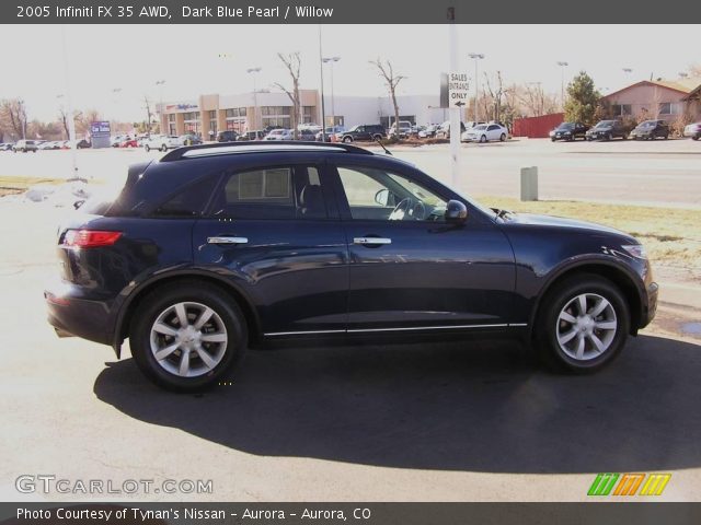 2005 Infiniti FX 35 AWD in Dark Blue Pearl