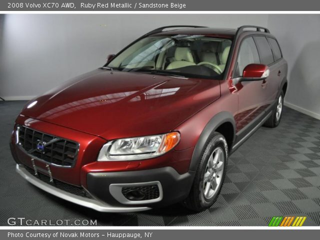 2008 Volvo XC70 AWD in Ruby Red Metallic