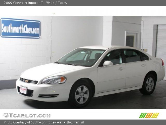 2009 Chevrolet Impala LT in White